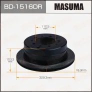 ���� ��������� Masuma ���������������, ������, ������, ��� Toyota Land Cruiser, 1 ��, ���. BD-1516DR BD1516DR ����