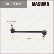 ������ ������������� (����) Masuma, ��������, ��� Toyota Harrier, ���. ML-3990 ML3990 ����
