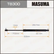 ���� ������� ��������� Masuma, L=500mm (1/40) T8300 ����