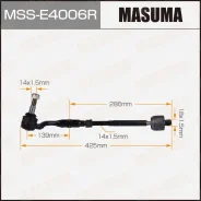 ���� ������� Masuma, ��� BMW 5-Series (F10) / 7-Series (F02), ���. MSS-E4006R MSSE4006R ����