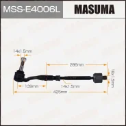 ���� ������� Masuma, ��� BMW 5-Series (F10) / 7-Series (F02), ���. MSS-E4006L MSSE4006L ����