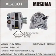 ��������� Masuma, ��� Nissan, ���. AL-2001 AL2001 ����
