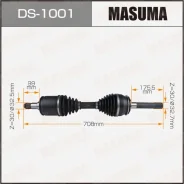 ������ � ����� Masuma, Toyota LAND Cruiser 100 / UZJ100, HDJ100 DS1001 ����