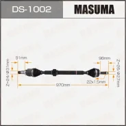 ������ � ����� Masuma, ��� Toyota Prius, ���. DS-1002 DS1002 ����
