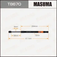 ���� ������� ������ Masuma, L=411mm (1/40) T8670 ����
