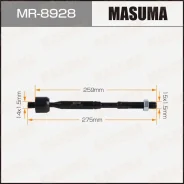 ���� ������� Masuma, ��� Toyota Porte, ���. MR-8928 MR8928 ����