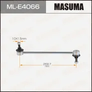 ������ ������������� (����) Masuma, ��������, ��� Skoda Rapid, ���. ML-E4066 MLE4066 ����