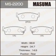 ������� ��������� �������� Masuma ������, �������� �� ��� (4 ��), ���. MS-2200 MS2200 ����