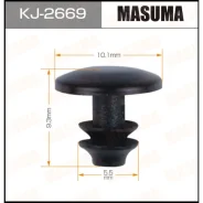 ������ �������� ��������� ����������� ����� Masuma, ��� Honda, ���. KJ-2669 ��������� �� �������� 50 �� KJ2669 ����