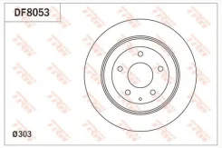 ���� ��������� ������ TRW DF8053 Mazda CX-5 DF8053 ����