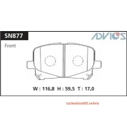 �������� ��������� ������� Advics �������� Advics SN877 ����