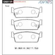 �������� ��������� ������� Advics ������ Advics SN811P ����