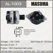 ��������� Masuma, Toyota / 1GRFE (14V/130A) AL-1003 AL1003 ����