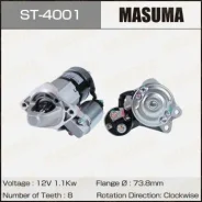 ������� Masuma, Mazda / ZJ-VE, ZM-DE (12V/1.1KW) Masuma ������� ST-4001 | �������� �� ��, ������, 5 ����� | �������� �� 12 ��� | ������ � ������� | ��...