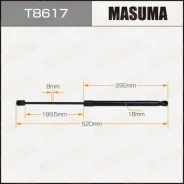 ���� ������� ��������� Masuma, L=520mm (1/40) T8617 T8617 ����