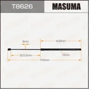 ���� ������� ������ Masuma, L=743mm (1/40) T8626 T8626 ����