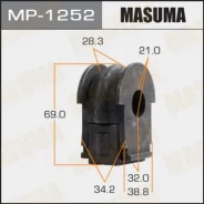 ������ ������������� Masuma /front/ Qashqai / J11E [��.2] MP-1252, �������� MP1252 ����