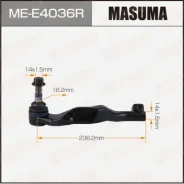 ���������� ������� ���� Masuma BMW X1 (F48) 14- RH Masuma ������� ME-E4036R | �������� �� ��, ������, 5 ����� | �������� �� 12 ��� | ������ � �������...