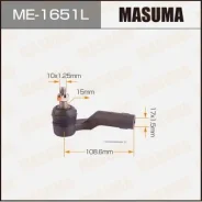 ���������� ������� ���� Masuma Mazda Axela / BK3P, BK5P, BL5FW 03-13 LH ME-1651L, ����� ME1651L ����