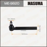 ���������� ������� ���� Masuma Lexus RX350 / GGL25L 15- ME-9820 ME9820 ����