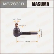 ���������� ������� ���� Masuma Mitsubishi Canter / FE6 93-13 RH Masuma ������� ME-7831R | �������� �� ��, ������, 5 ����� | �������� �� 12 ��� | �����...