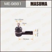 ���������� ������� ���� Masuma Mitsubishi Outlander/ CU2W, CU5W ME-9881 ME9881 ����