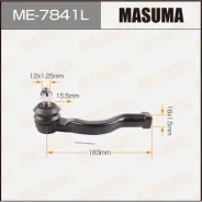 ���������� ������� ���� Masuma Mitsubishi Pajero / V6#W, V7#W 99-06 LH ME-7841L, ����� ME7841L ����