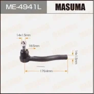 ���������� ������� ���� Masuma Nissan Teana / J31 00-06 LH ME-4941L, ����� ME4941L ����
