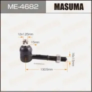 ���������� ������� ���� Masuma Nissan Terrano / WD21, VD21 out LH in RH 86-93 ME-4682, �����/������ ME4682 ����