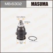 ������� ����� Masuma front low Honda FIT / GD# MB-6302, �������� MB6302 ����