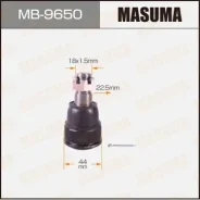 ������� ����� Masuma front low Mazda Bongo Friendee / SGEW MB-9650, �������� MB9650 ����