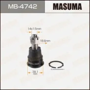 ������� ����� Masuma front low Nissan AD / Y10 Masuma ������� MB-4742 | �������� �� ��, ������, 5 ����� | �������� �� 12 ��� | ������ � ������� | ����...