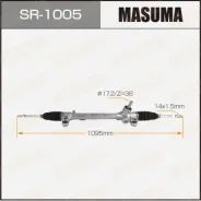����� ������� Masuma, Toyota Corolla AXIO, Corolla Fielder / NZE141, ZRE142 RHD (������ ����) SR-1005 SR1005 ����