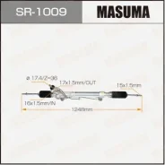 ����� ������� Masuma, Toyota Hilux SURF, LAND Cruiser Prado / KDN215W, KDJ120W RHD (������ ����) SR-1009 SR1009 ����
