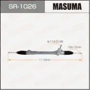 ����� ������� Masuma, Toyota, Lexus RAV4, NX200 / ALA49L. RUS, ZGZ15L LHD (����� ����) SR-1026 SR1026 ����