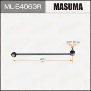 ������ ������������� (����) Masuma front BMW 7-Series (E65) RH ML-E4063R, ������ �������� MLE4063R ����