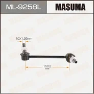 ������ ������������� (����) Masuma front Honda HR-V / GH1, GH2, GH3, GH4 LH ML-9258L, ����� �������� ML9258L ����