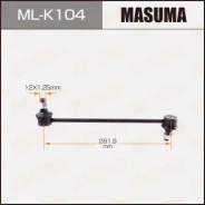 ������ ������������� (����) Masuma front KIA RIO III, RIO IV ML-K104, �������� MLK104 ����