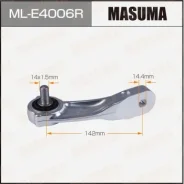 ������ ������������� (����) Masuma front Mercedes-BENZ C-Class (W205) RH ML-E4006R, ������ �������� MLE4006R ����