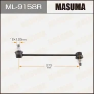 ������ ������������� (����) Masuma front Mitsubishi Grandis / NA4W RH ML-9158R, ������ �������� ML9158R ����