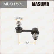 ������ ������������� (����) Masuma front Mitsubishi Pajero / V83W, V87W, V93W, V97W LH ML-9157L, ����� �������� ML9157L ����