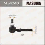 ������ ������������� (����) Masuma front Nissan AD, Wingroad / VFY11, WFY10 ML-4740, �������� ML4740 ����