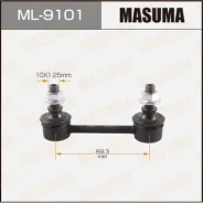 ������ ������������� (����) Masuma front Suzuki Jimny / JB23W, JB43W, JB64W, JB74W ML-9101, �������� ML9101 ����