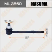 ������ ������������� (����) Masuma front Toyota LAND Cruiser Prado 95 ML-3560, �������� ML3560 ����