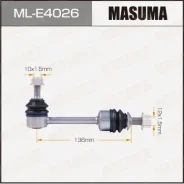 ������ ������������� (����) Masuma rear BMW 5-Series (E60) ML-E4026, ������ MLE4026 ����