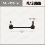 ������ ������������� (����) Masuma rear Honda HR-V / GH# LH ML-6325L, ����� ������ ML6325L ����