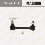 ������ ������������� (����) Masuma rear Nissan X-Trail / T30 ML-9103, ������ ML9103 ����