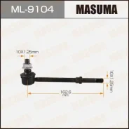 ������ ������������� (����) Masuma rear/front Nissan Safari, Primera / Y60, Y61, P10 ML-9104, ��������/������ ML9104 ����