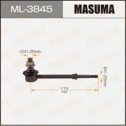 ������ ������������� (����) Masuma rear Toyota LAND Cruiser Prado 120 ML-3845, ������ ML3845 ����