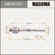 ������� ���� Masuma Honda Civic / FD2 06-12 MR-9101 MR9101 ����